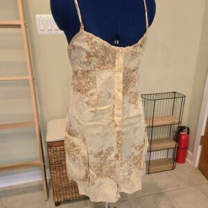 NWOT Women's button down cotton tank top from Anthropologie Y2Kish